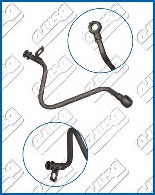 AJUSA OP10017 Turchocharger lubrication hose