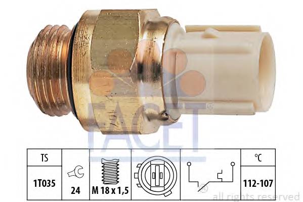 FACET 7.5179 Термовыключатель, вентилят...