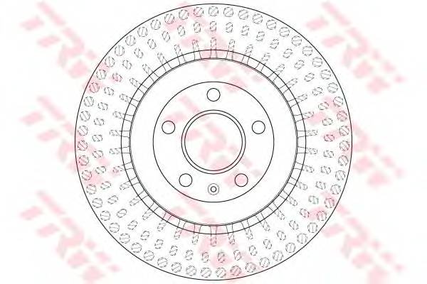 TRW DF6175S Гальмівний диск