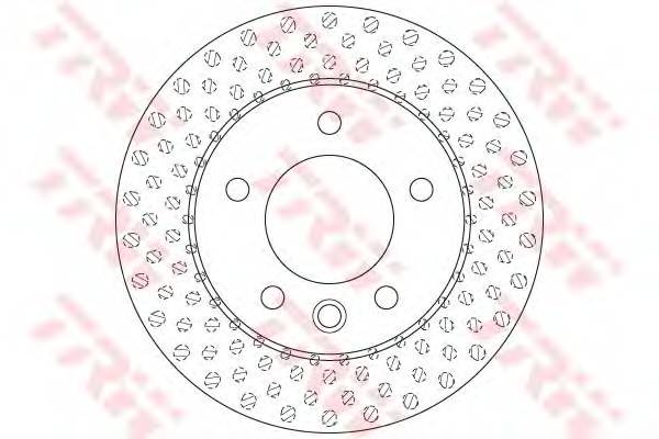 TRW DF6194S Тормозной диск