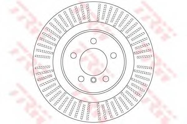 TRW DF6507S Тормозной диск