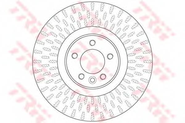 TRW DF6508S Тормозной диск