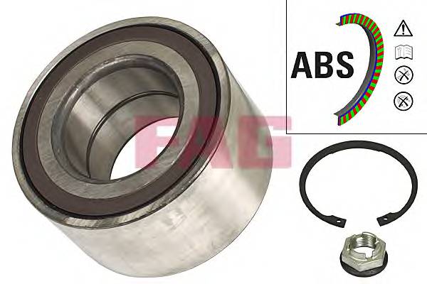 FAG 713 6204 10 Комплект подшипника ступиц