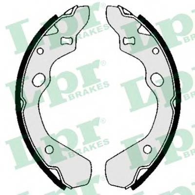 LPR 05800 Комплект тормозных колодок