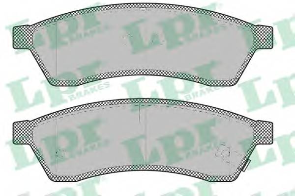 LPR 05P1320 Комплект тормозных колодок... LPR 05P1320 Комплект тормозных колодок...