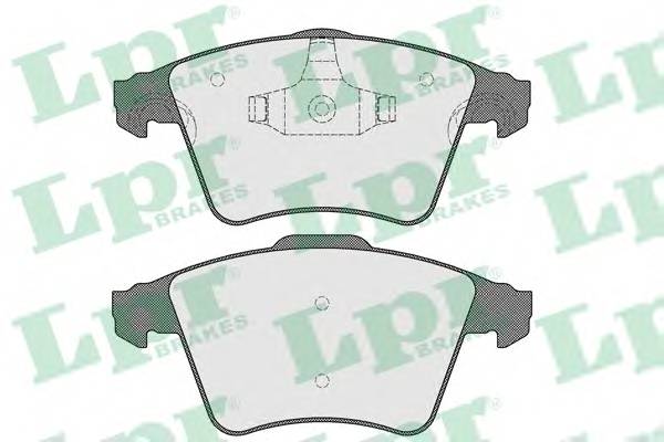 LPR 05P1526 Комплект гальмівних колодо...