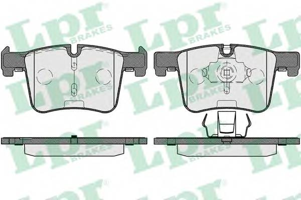 LPR 05P1732 Комплект тормозных колодок