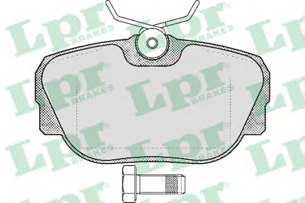 LPR 05P319 Комплект тормозных колодок... LPR 05P319 Комплект тормозных колодок...