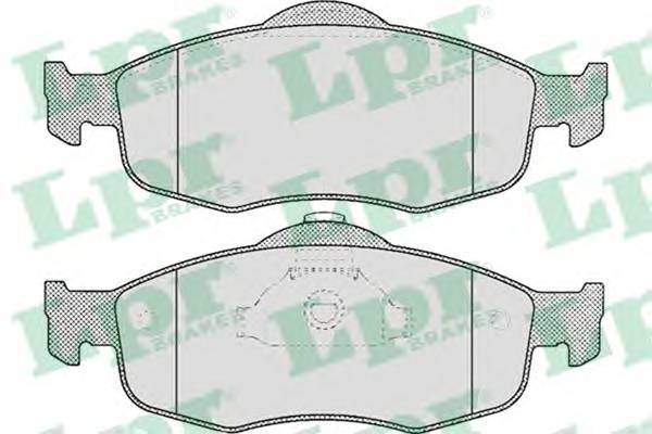 LPR 05P471 Комплект гальмівних колодо...