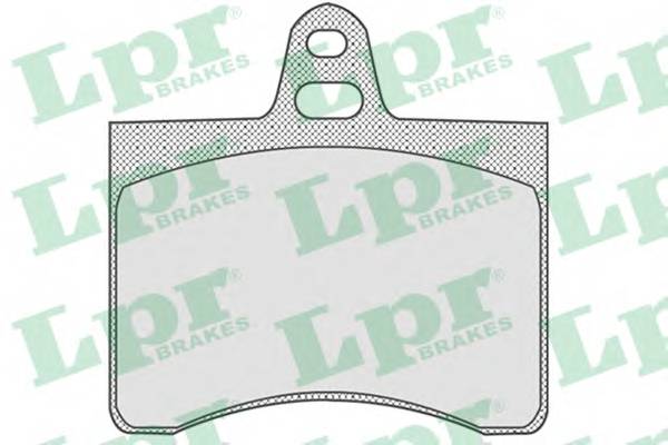 LPR 05P800 Комплект тормозных колодок