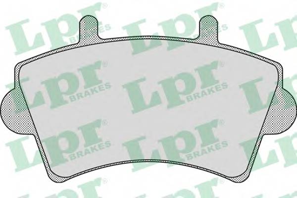 LPR 05P884 Комплект тормозных колодок...
