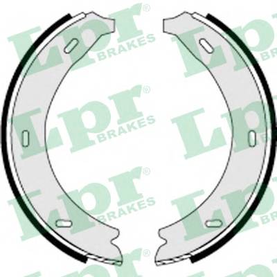 LPR 07320 Комплект тормозных колодок