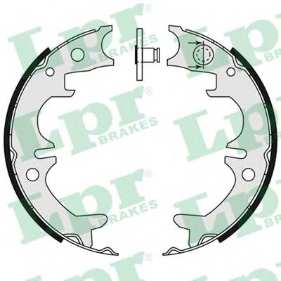 LPR 09140 Комплект гальмівних колодо...