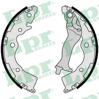 LPR 09350 Комплект гальмівних колодо...