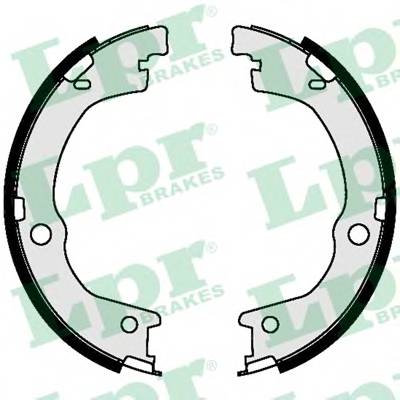 LPR 09460 Комплект гальмівних колодо...