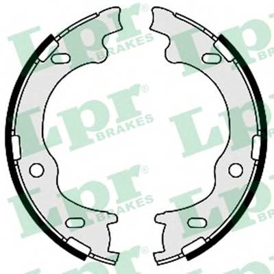 LPR 09630 Комплект тормозных колодок