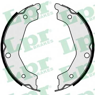 LPR 09930 Комплект гальмівних колодо...