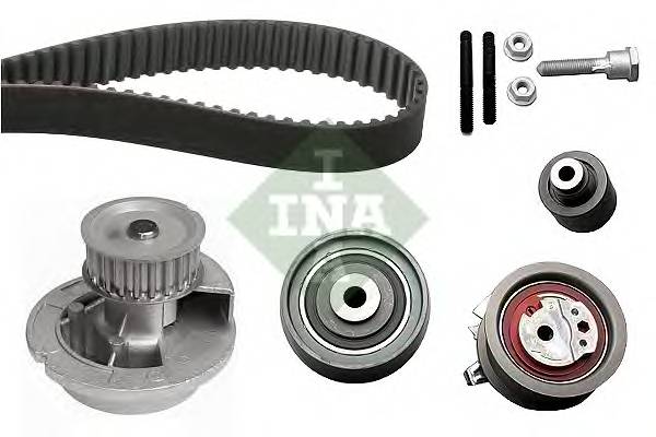 INA 530 0463 30 Водяной насос + комплект зу
