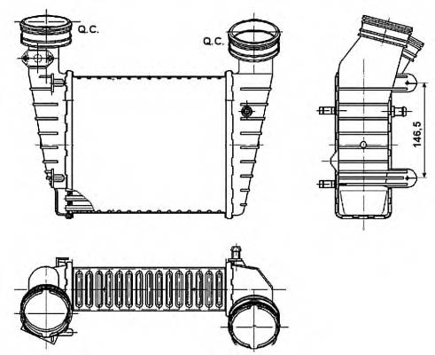 NRF 30147A Інтеркулер NRF 30147A Інтеркулер