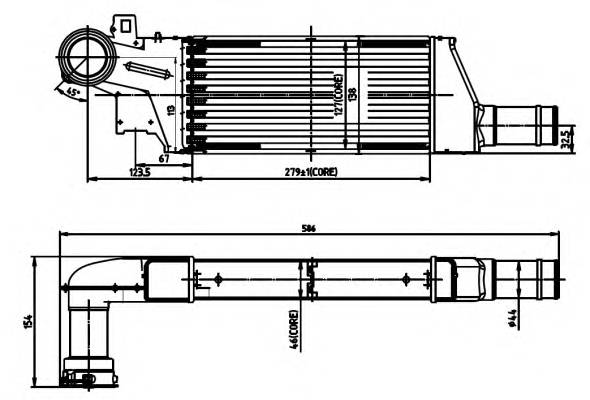 NRF 30903 Інтеркулер NRF 30903 Інтеркулер