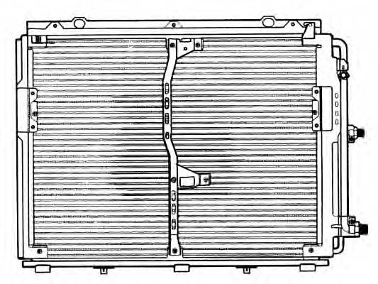 NRF 35229 Конденсатор, кондиціонер NRF 35229 Конденсатор, кондиціонер