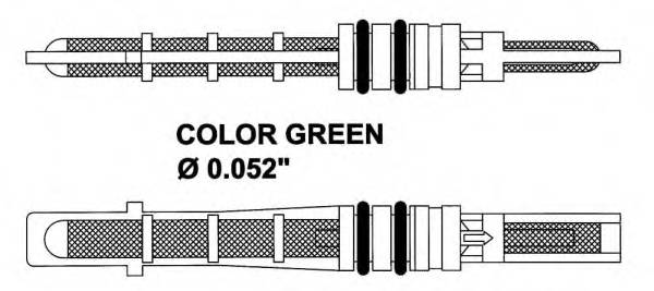 NRF 38353 Розширювальний клапан, кон