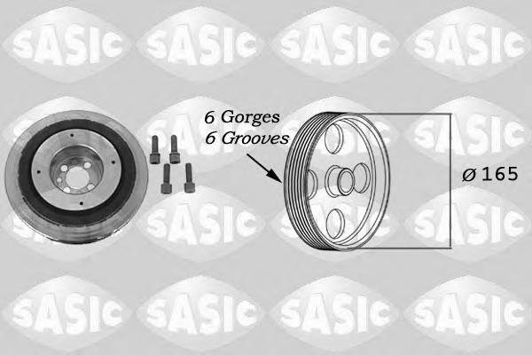 SASIC 9001813 Ремінний шків, колінчастий ...