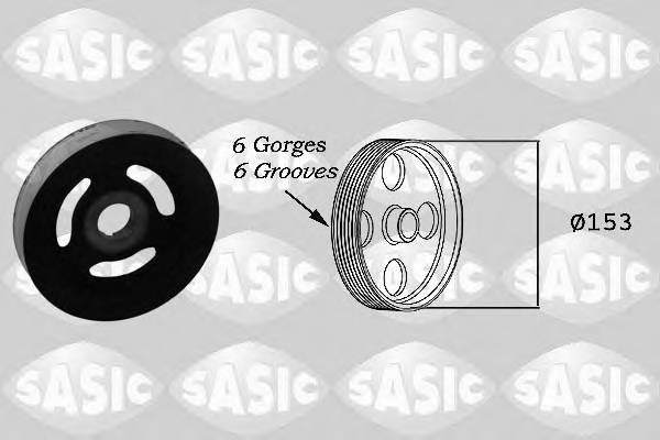 SASIC 2150004 Ременный шкив, коленчатый в...
