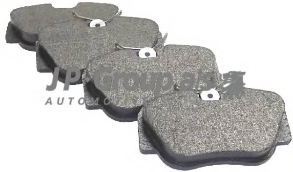 JP GROUP 1363600310 Комплект тормозных колодок...