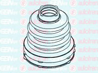 AUTOFREN SEINSA D8520 Комплект пылника, приводно