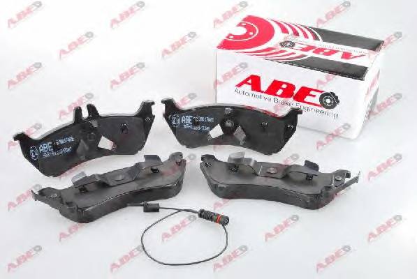 ABE C2M017ABE Комплект тормозных колодок...