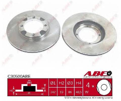 ABE C30500ABE Гальмівний диск