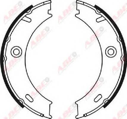 ABE CRM003ABE Комплект гальмівних колодо...
