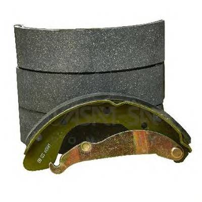 ASAM 50085 ASAM DAEWOO Щеки тормозные задн.L