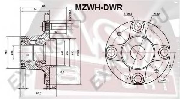 ASVA MZWHDWR ÑÒÓÏÈÖÀ ÇÀÄÍßß (DEMIO DW3/DW5 1998-20