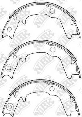NiBK FN6704 Колодки тормозные NiBK FN6704 Колодки тормозные