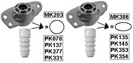MONROE PK277 Пылезащитный комилект, амо... MONROE PK277 Пылезащитный комилект, амо...