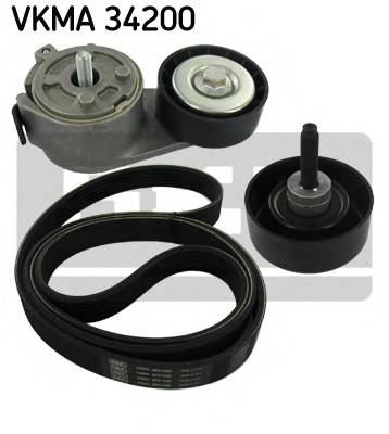 SKF VKMA 34200 Полікліновий ремінний комп...