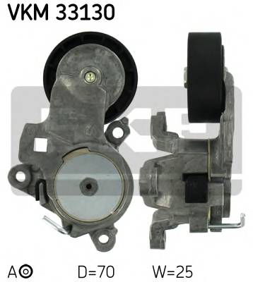 SKF VKM 33130 Натяжной ролик, поликлинов
