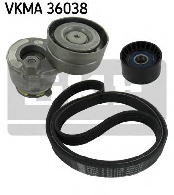 SKF VKMA 36038 Поликлиновой ременный комп...
