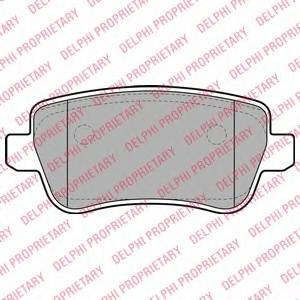 DELPHI LP1964 Комплект гальмівних колодо... DELPHI LP1964 Комплект гальмівних колодо...