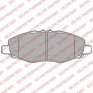 DELPHI LP2059 Комплект тормозных колодок... DELPHI LP2059 Комплект тормозных колодок...