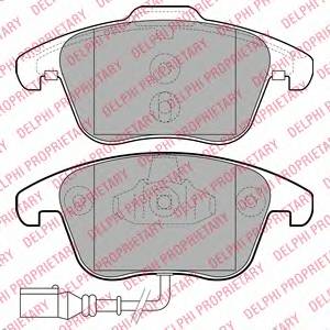 DELPHI LP2110 Комплект тормозных колодок... DELPHI LP2110 Комплект тормозных колодок...