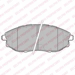 DELPHI LP2183 Комплект тормозных колодок... DELPHI LP2183 Комплект тормозных колодок...