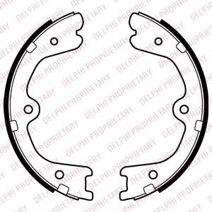 DELPHI LS2037 Комплект тормозных колодок...