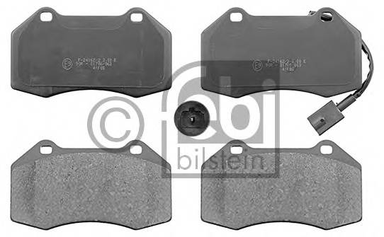 FEBI BILSTEIN 116011 Комплект гальмівних колодо...