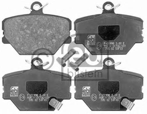 FEBI BILSTEIN 16485 Комплект тормозных колодок... FEBI BILSTEIN 16485 Комплект тормозных колодок...