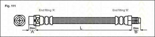 TRISCAN 815011108 PRZEWУD HAM. ELAST. BMW P. E39 95-04 TRISCAN 815011108 PRZEWУD HAM. ELAST. BMW P. E39 95-04