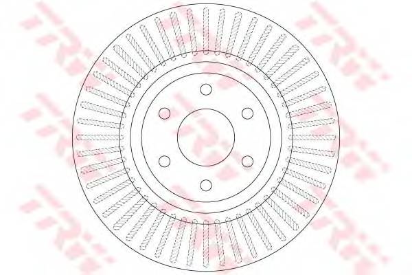 TRW DF6425 Тормозной диск TRW DF6425 Тормозной диск