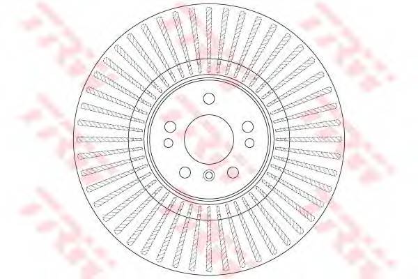 TRW DF6456S Тормозной диск TRW DF6456S Тормозной диск